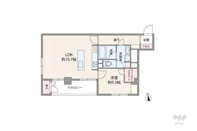 谷口ハビテーション:間取り図面