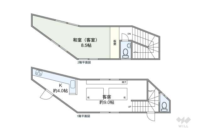 尼崎市上坂部2丁目 店舗:間取り図面