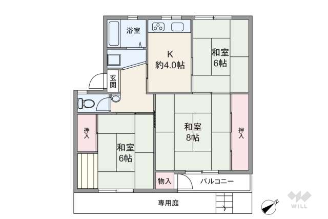 883944Rの間取り図
