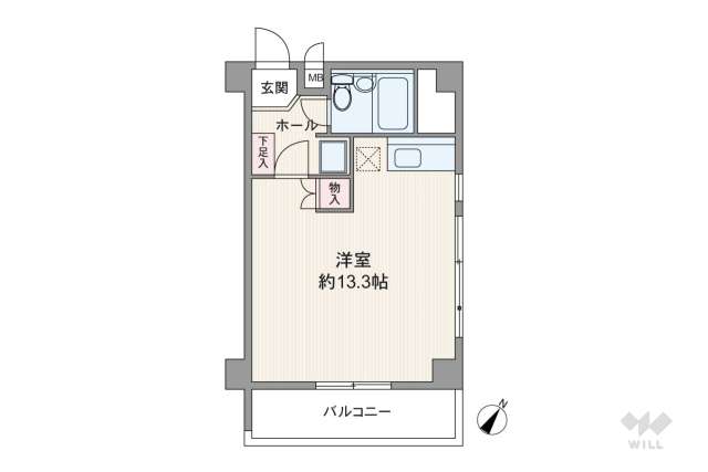 藤和西新宿コープ:間取り図面