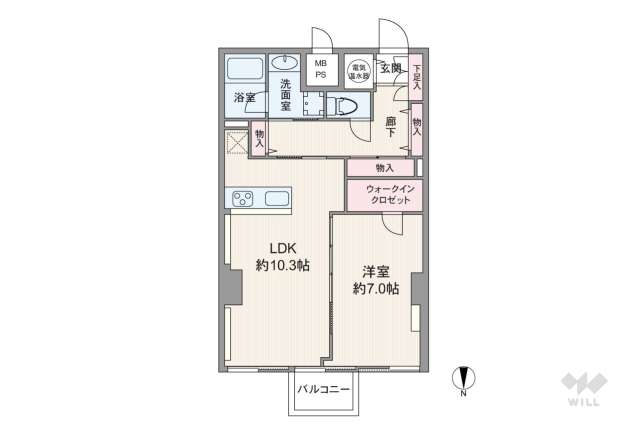 日興パレス高田馬場:間取り図面