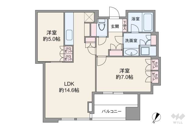 大崎ウエストシティタワーズE棟:間取り図面