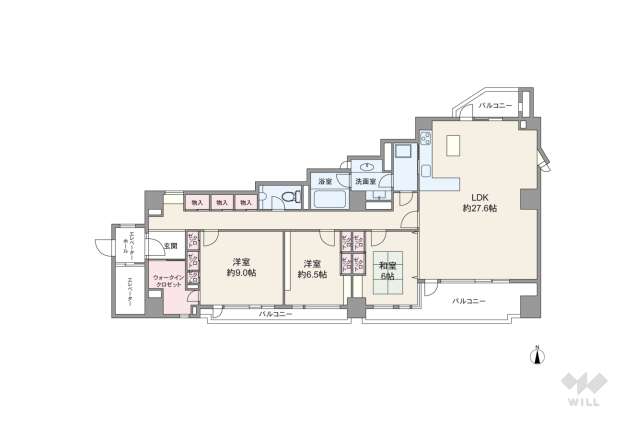 目黒タワーヒルズ:間取り図面