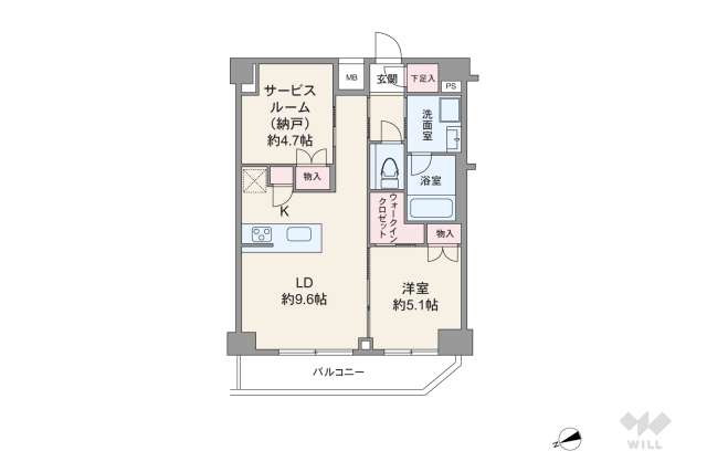 ルミード蒲田南:間取り図面
