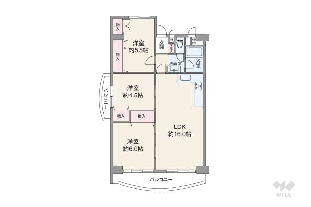 885435Rの間取り図