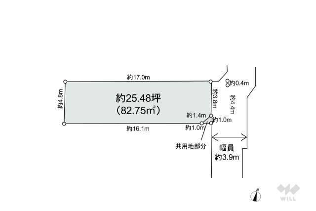 大田区山王1丁目 土地:間取り図面
