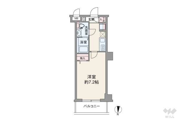 グランフォース立石:間取り図面