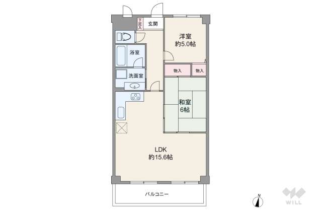 ライオンズマンション竹の塚第6:間取り図面