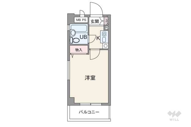 セザール鶴舞公園:間取り図面