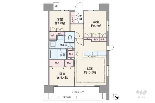 イニシア青砥レジデンス:間取り図面