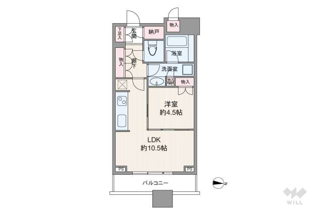 ブリリアタワーズ目黒ノースレジデンス:間取り図面