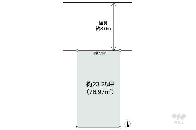 名古屋市中川区澄池町 土地:間取り図面