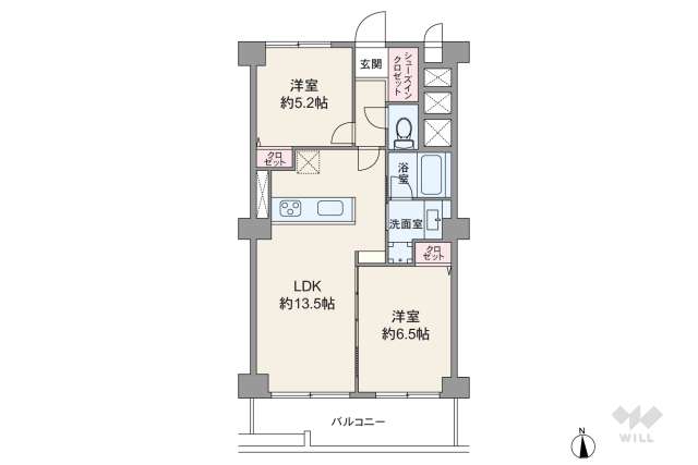 柏木ローズマンション:間取り図面