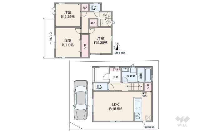 尼崎市西難波町4丁目 一戸建て:間取り図面