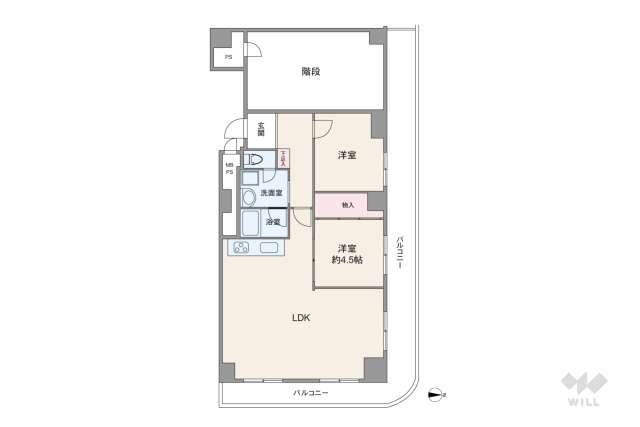 近鉄淀川リバーサイドマンション:間取り図面