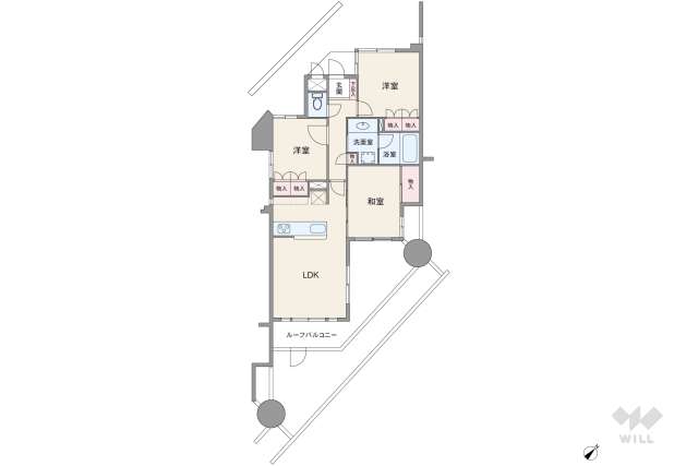 グランイーグル溝の口:間取り図面