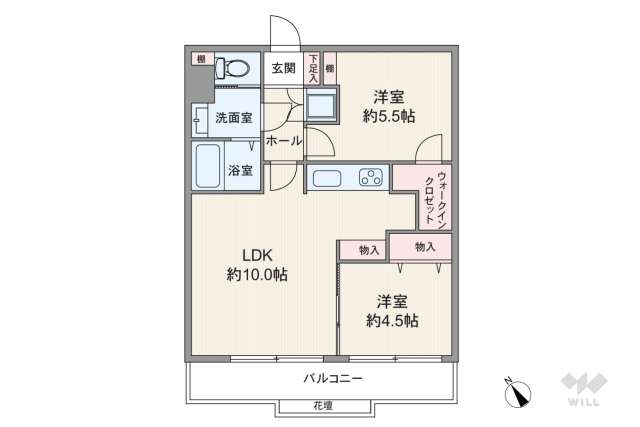 ガーデンコーポ不動前:間取り図面