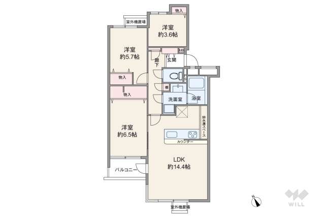 馬込パークハイツ:間取り図面