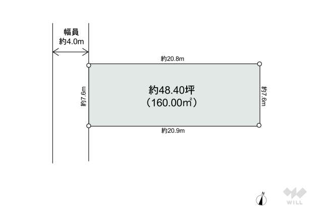 宝塚市寿楽荘 土地:間取り図面