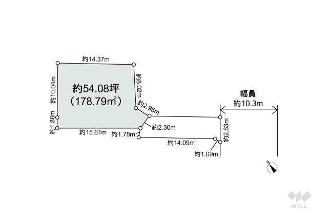 大田区上池台4丁目 土地:間取り図面