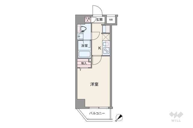 レグジー西川口AZ3:間取り図面