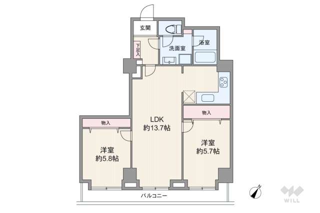 グランドメゾン駒沢:間取り図面