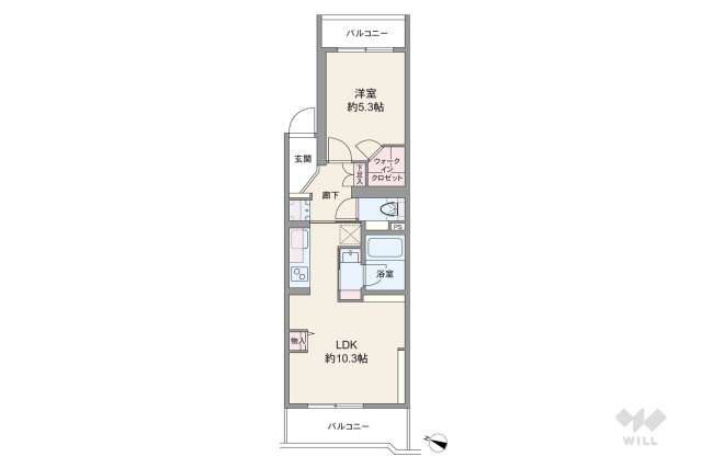 南麻布ローヤルコーポ:間取り図面