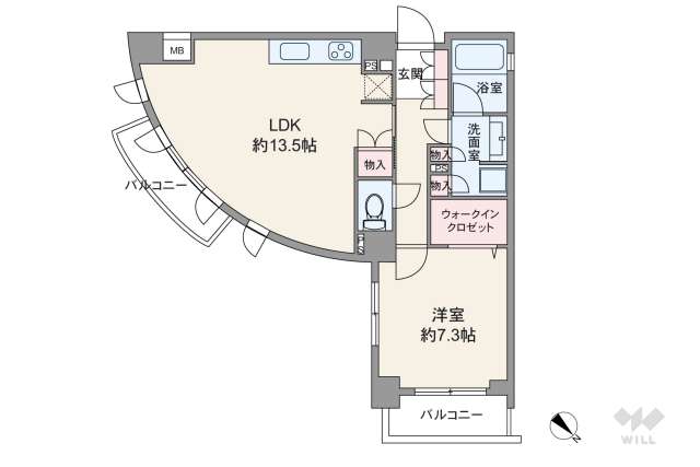 ジェイパーク戸越銀座:間取り図面