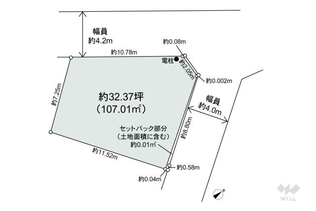 大田区南馬込5丁目 土地:間取り図面