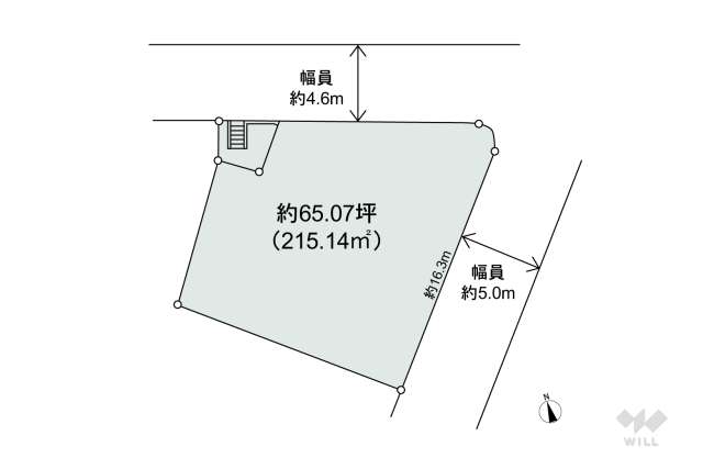 宝塚市仁川高丸2丁目 土地:間取り図面