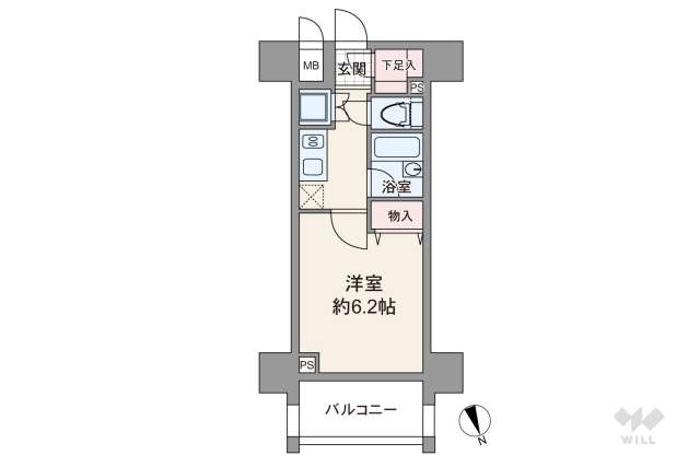 エクセルシオール羽田:間取り図面