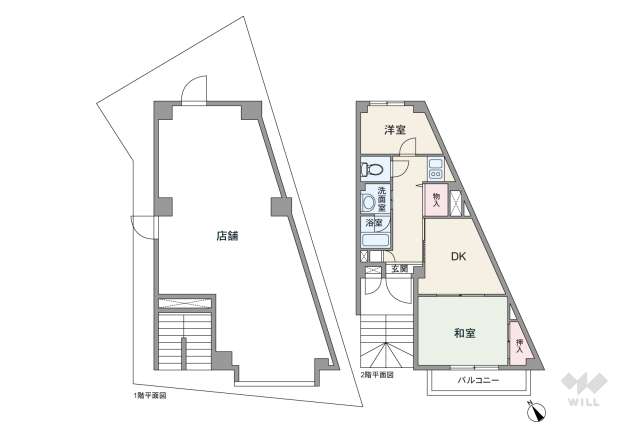 大田区西六郷4丁目 店舗:間取り図面