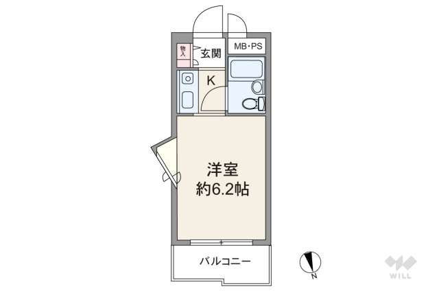 ジョイフル武庫之荘1:間取り図面