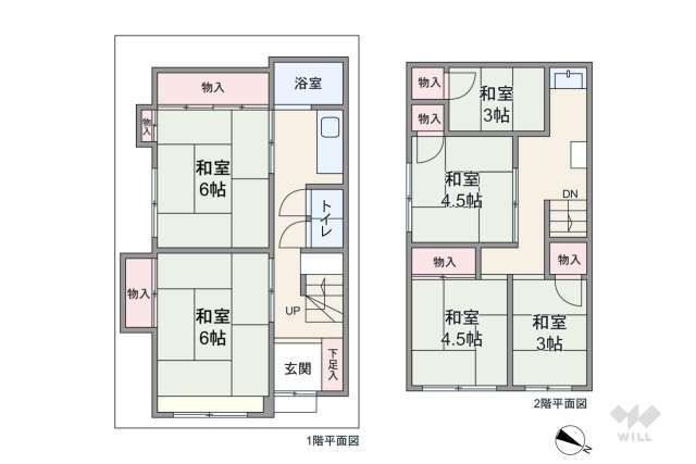 新宿区南元町 土地:間取り図面