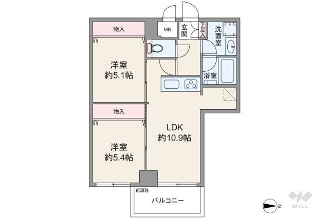 ライオンズマンション大森本町:間取り図面