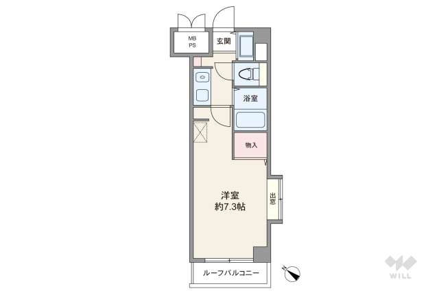 ライオンズプラザ上野毛:間取り図面