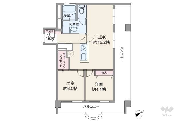 ヴィラ麻布:間取り図面