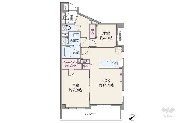 ライオンズマンション羽田第2:間取り図面