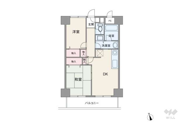 ストークマンション東上野:間取り図面
