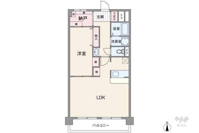 大雄マンション:間取り図面