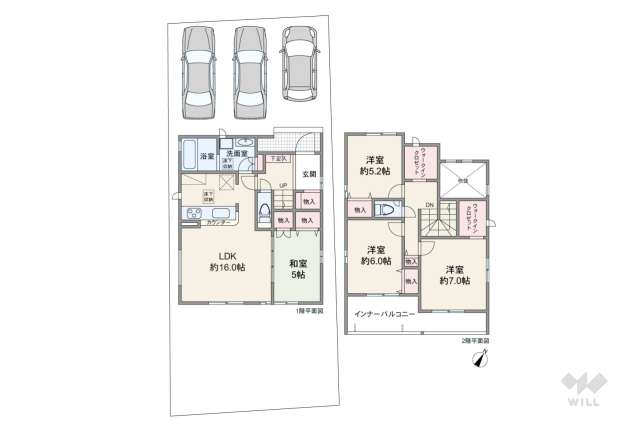 名古屋市港区船頭場2丁目 一戸建て:間取り図面
