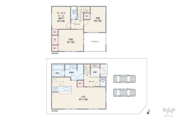 尼崎市食満7丁目 一戸建て:間取り図面