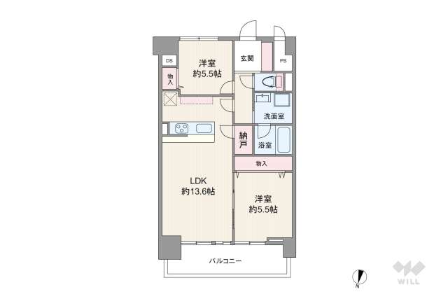 シャンピア北沢:間取り図面