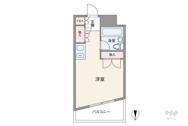 メゾン・ド・コンフォール:間取り図面