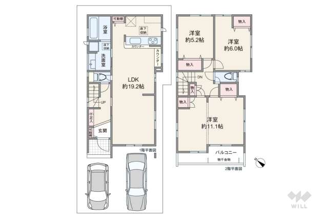 伊丹市瑞穂町3丁目 一戸建て:間取り図面