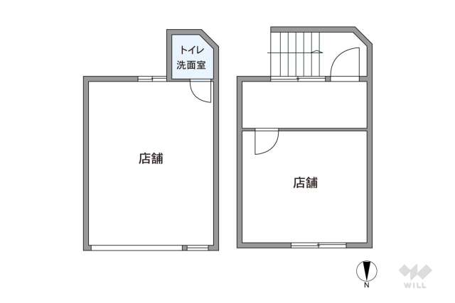 大田区山王2丁目 店舗:間取り図面