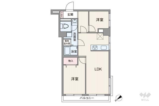 鶯谷上原ハイツ:間取り図面