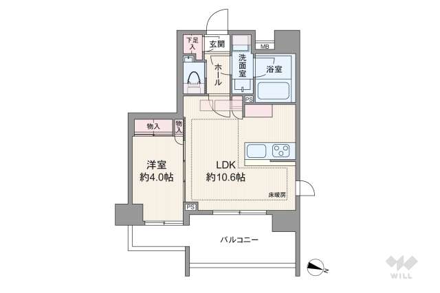 アジールコフレ新中野:間取り図面