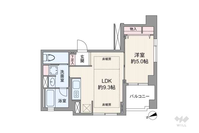 レクシオ荻窪:間取り図面
