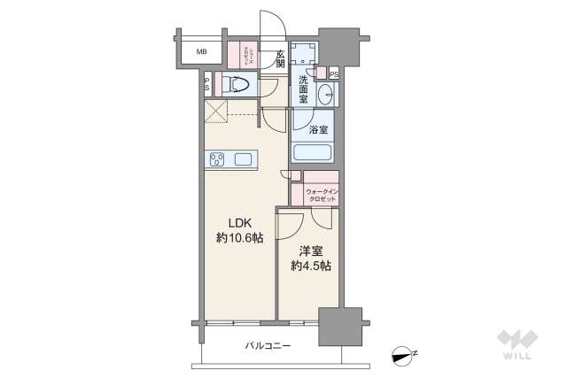 オープンレジデンシア 池下 THE ONE:間取り図面